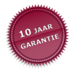 10 jaar garantie!